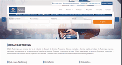 Desktop Screenshot of orsanfactoring.cl